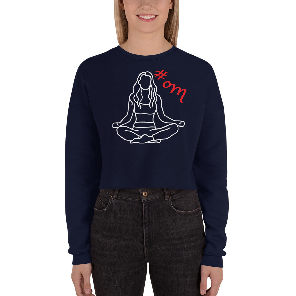 om-hashtag-art-cropped-sweatshirt-wickedyo-yogalover-womens-cropped-sweatshirt-navy1